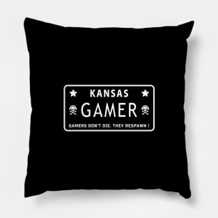 Kansas Gamer Pillow