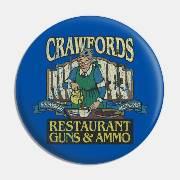 Crawfords Restaurant, Guns & Ammo 1980 Pin by JCD666