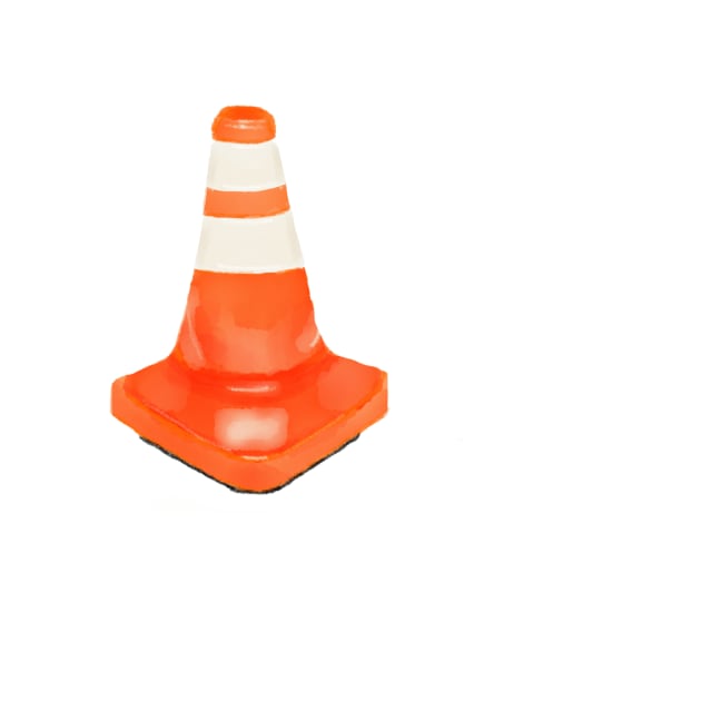 Traffic Cone by melissamiddle