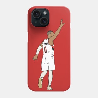 Damian Lillard Waves Goodbye Phone Case