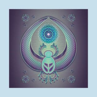 Scarab at Twilight T-Shirt