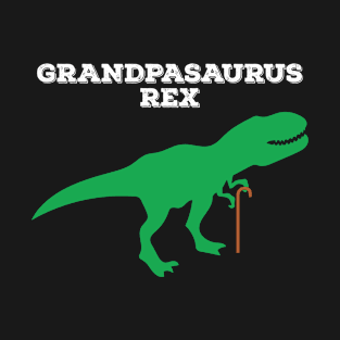 Funny Grandpa Dinosaur Tshirt Grandpasaurus Rex T-Shirt