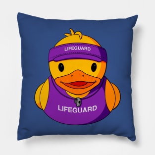 Lifeguard Rubber Duck Pillow