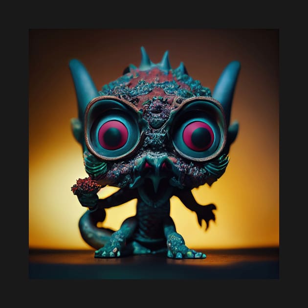 Ancient Gods &  Demons (imaginary) Pops series by Pugosaurus