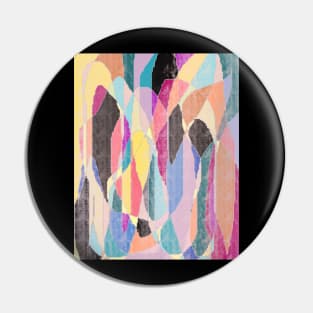 abstract rainbow Pin