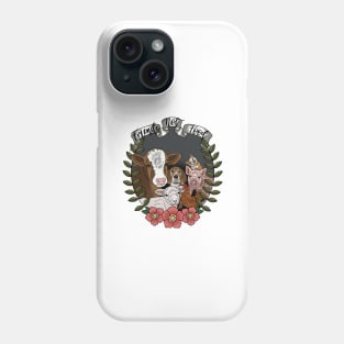 Friends not food Phone Case