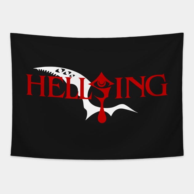 Logo of Hellsing Anime Tapestry by malaqueen