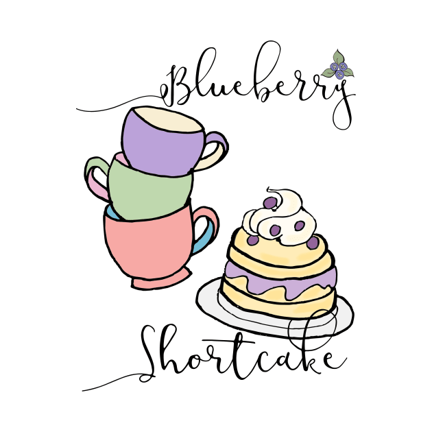 Blueberry Shortcake by ThaisMelo