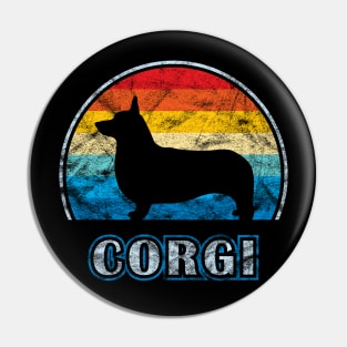 Corgi Vintage Design Dog Pin