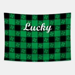 Lucky Clover pattern Tapestry