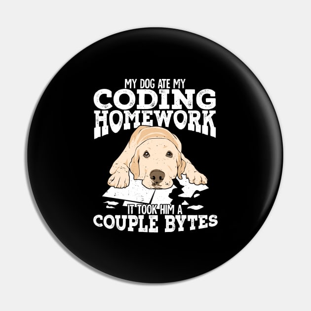 Computer Science Programmer Coding Student Gift Pin by Dolde08