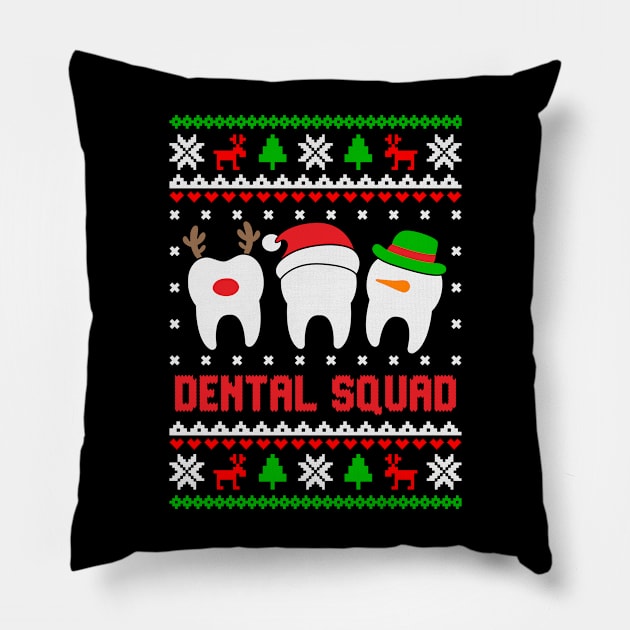 Dental Squad Pillow by Hobbybox