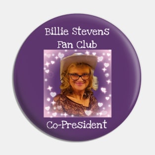 Billie Stevens Fanclub Pin