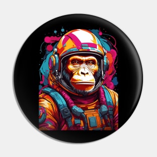 Space Ape Astronaut Pin