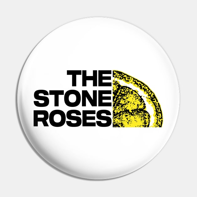 Stone Roses Merch The Stone Roses TSR Logo Pin by L-Ison