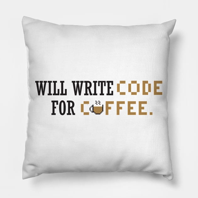 Will write code for coffee Pillow by nektarinchen