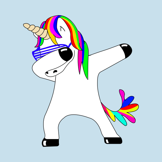 Dabbing Unicorn by ChrisWilson