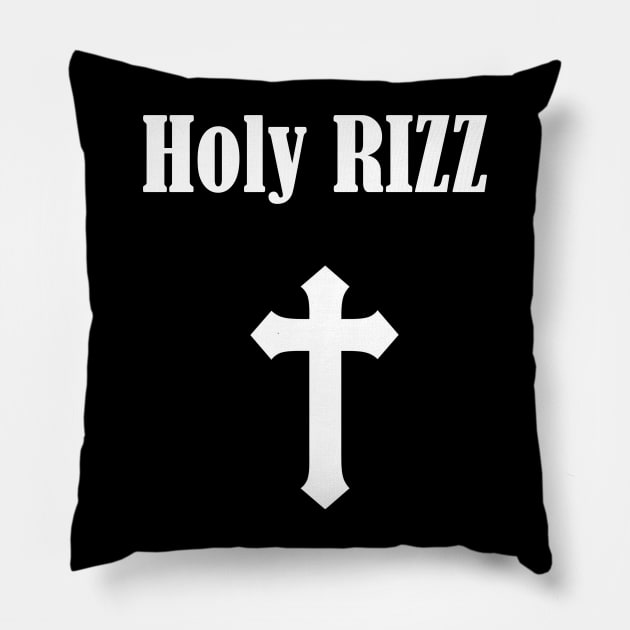 Holy RIZZ Pillow by Phantom Troupe
