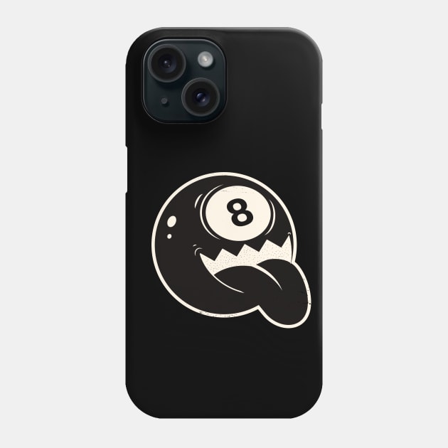 Eight ball monster Phone Case by InnerYou