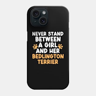 Bedlington Terrier Girl Phone Case