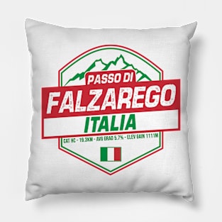 Passo di Falzarego Cycling Italy Pillow