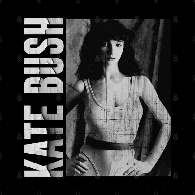 Kate Bush // Vintage Distressed by Sal.Priadi