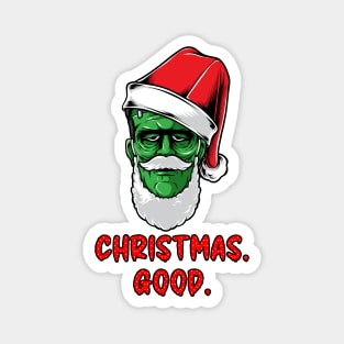 Frankenstein Christmas Magnet