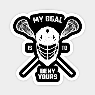 lacrosse Magnet