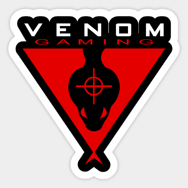 Venom Gaming Logo T Shirt Gaming Sticker Teepublic Uk New age of heroes, venom, video game, fictional character, marvel vs. venom gaming logo t shirt