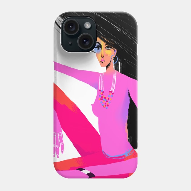 Fashionista #01 Phone Case by Tosik-Art