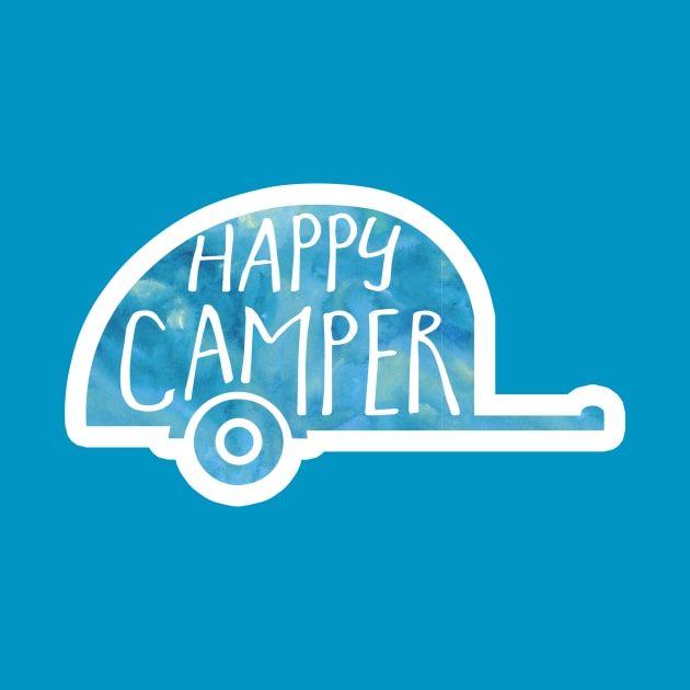 Happy Camper pun by Shana Russell