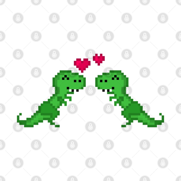 Dino Love by arc1