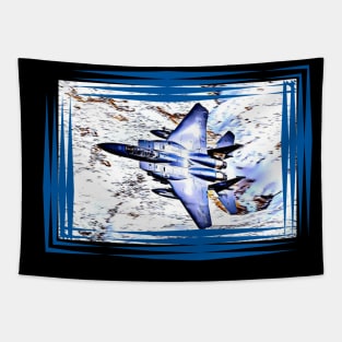 Fighter Aircraft Tapestry