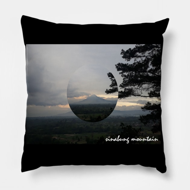 Archipelago - Sinabung Mountain Pillow by ucipasa