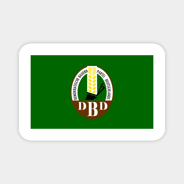 Demokratischen Bauernpartei Deutschlands (DBD) Magnet by truthtopower