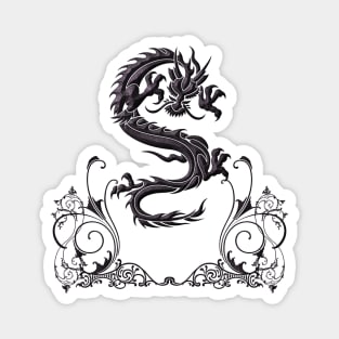 Awesome chinese dragon Magnet