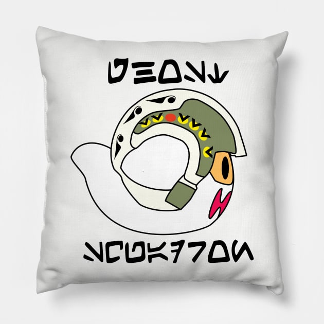 Ghost Squadron Pillow by SilhouetteZeroPodcast