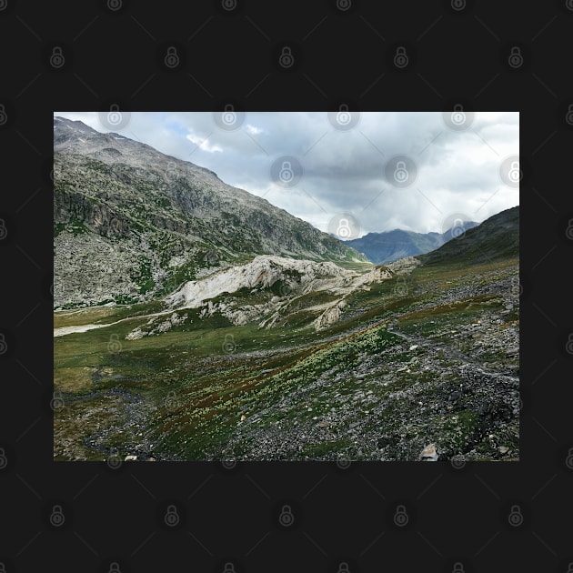 Granite Rock Formations on Greina High Plain (Ticino, Switzerland) by visualspectrum