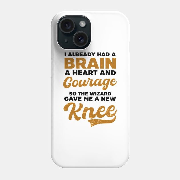 Knee Surgery Shirt | Wizard Gave Me New Knee Phone Case by Gawkclothing