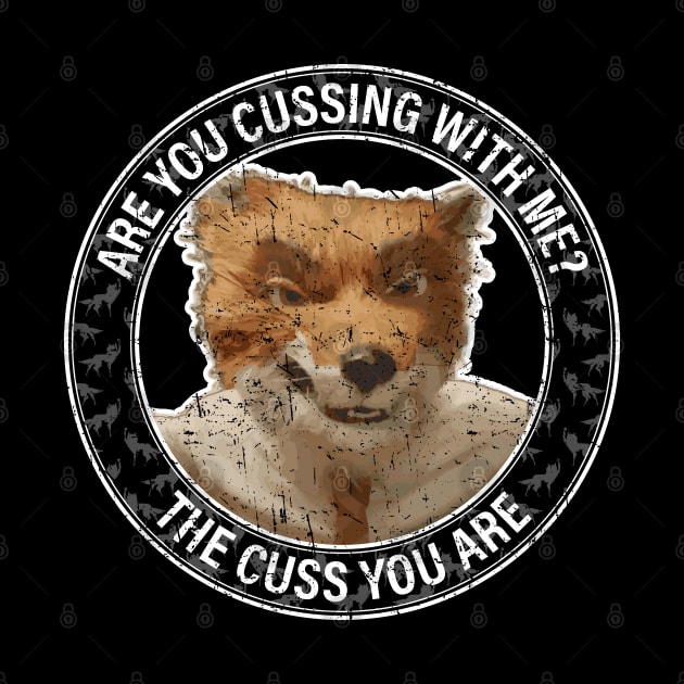 Fantastic Mr Fox - Foxy - Cussing - Circle - Weathered by Barn Shirt USA