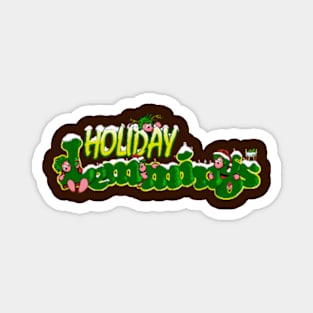 Holiday Lemmings Magnet