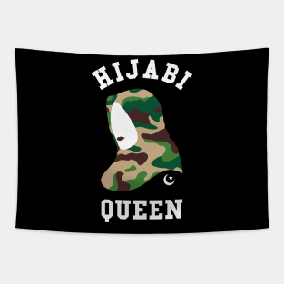 Hijabi Queen (Camouflage) Tapestry