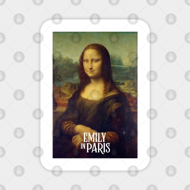 Mona Lisa in High quality Magnet by chillstudio