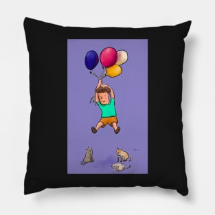 Balloon Boy Pillow