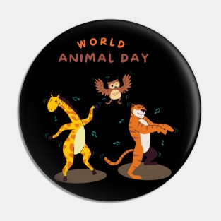 World animal day Pin