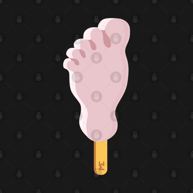 Funny Feet Ice Lolly by MickeyEdwards