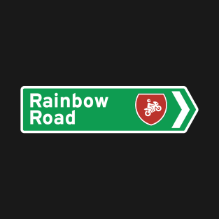 Rainbow Road New Zealand Tee T-Shirt