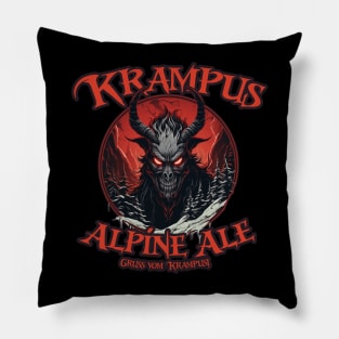 Krampus Alpine Ale! Pillow