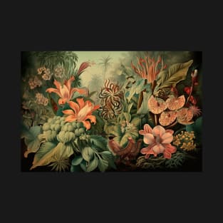 A.I. Gardens :: Sampling Masters :: Ernst Haeckel + Rembrandt T-Shirt