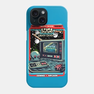 Space Academy - beyond the Void (Galactic Creatures) Zenno Arcade Phone Case